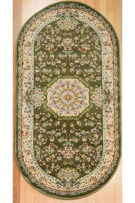 Килим Iranian Star 2657 green овал